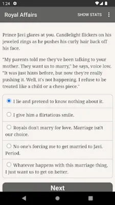 Royal Affairs android App screenshot 4